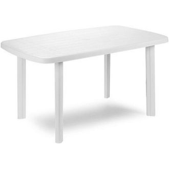 Progarden Mesa Resina Faro Blanca 137x85 Cm