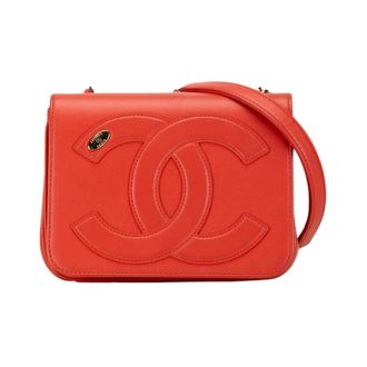 Chanel Pre-owned CC Mania Flap Bag - Dames - Pre-owned - Rood - Maat: ONE Size Zijde