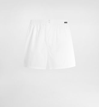 Dolce & Gabbana Cotton Poplin Boxer Shorts - Man Underwear And Loungewear White 4