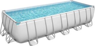 Bestway Piscina Pvc 640x274x132cm Cart Bestway Met Bl Power Steel Re