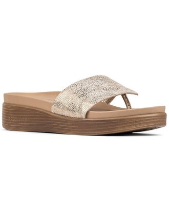 Donald J Pliner Fifi Leather Footbed Sandal