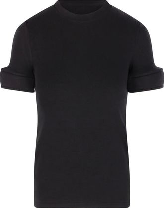 Melitta Baumeister foam-cuff T-shirt - Zwart