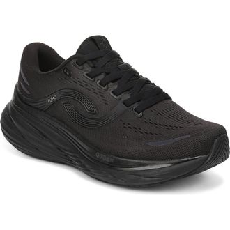 Ryk&auml; Windswift LX Running Sneaker in Black at Nordstrom, Size 8.5