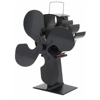 OEM Ventilador Termodin&aacute;mico De Bajo Consumo Para Estufas Y Chimeneas, Ventilador Ecol&oacute;gico De 4 Aspas, No Requiere Electricidad