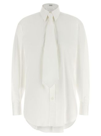 Brunello Cucinelli White Regular Solid Shirt