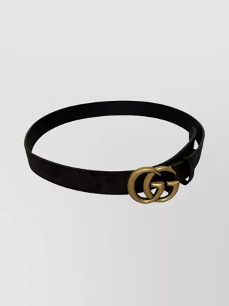 Gucci suede leather belt