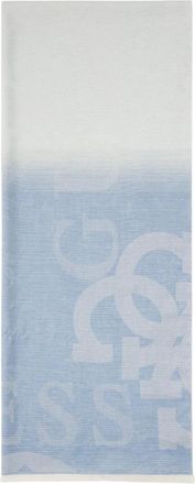 Guess Arnela 4G Logo Scarf - Accessories - Mujer - Azul - ONE SIZE