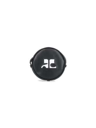 Courr&egrave;ges Reedition Circle Mini Bag - Black