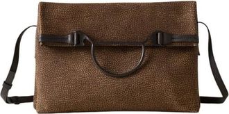 Borbonese Mujer, Bolsos, Marr&oacute;n, Talla: ONE Size
