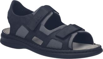 Josef Seibel Heren Sandaal Max 61 in zwart