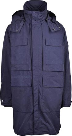 Add Jassen, Heren, Blauw, 2Xl, Polyester, Garment Dyed Vintage Parka