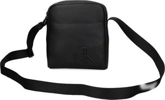 Calvin Klein Borsa messenger con logo - Nero