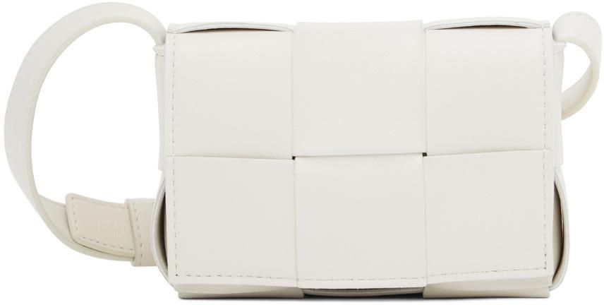 ハンドバッグ Alexander Mcqueen The Bucket Bow Crossbody - Leather - White Alexander McQueen The Bucket Bow Crossbody from $2,105.00