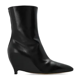 Maison Margiela Heel-Less Ankle Boot - female - Maison Margiela - Heeled Boots - Black - 5 UK - Shoes