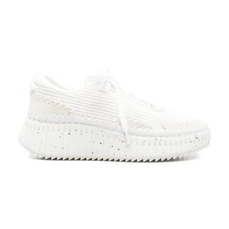 Chlo&eacute; Schoenen, Dames, Wit, 40 EU, Stijlvolle Sneakers voor Mannen en Vrouwen