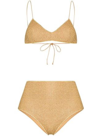 Os&eacute;ree Metallic bikini - Goud