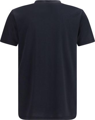 Tom Ford Mens Cotton T-Shirt Black T-Shirts And Polos