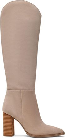 Steve Madden Womens Suede Bixby 295 Boots - Taupe - Size UK 4