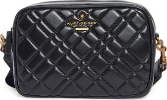 Kurt Geiger Large Brixton Camera Crossbody Bag in Black at Nordstrom Rack