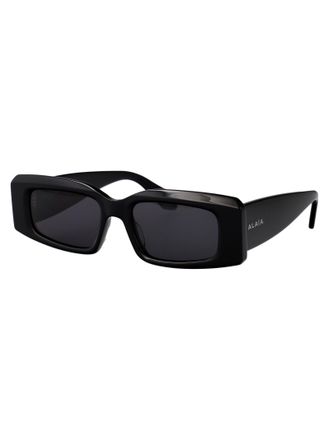 Alaia Womens Sunglasses Aa0078s Black-Black-Grey Acetate Black/black/grey