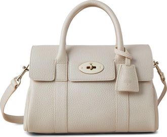 Mulberry Small Bayswater Satchel in Chalk at Nordstrom