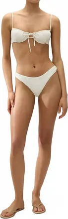 Faithfull The Brand Halo Bikini Set In Broderie Anglaise