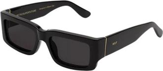 Retro Superfuture Notte 47X Zonnebril - unisex - Accessoires - Zwart - Maat: ONE Size Nylon