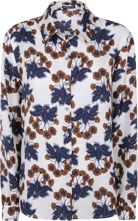 Laura Urbinati Shirt Flower Print Classic Shirt