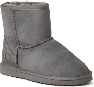 Dearfoams FIRESIDE BY DEARFOAMS Rosebery 6 Genuine Shearling Pull-On Boot in Grey at Nordstrom, Size 10
