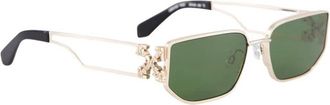 Off-white Allen Zonnebrillen - Heren - Zonnebrillen - Geel - ONE Size - Accessoires