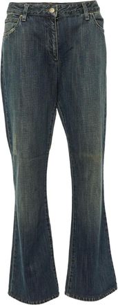 Emporio Armani flare jeans - women - Cotton - L - Blue