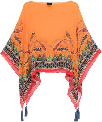 Etro Paisley Tassel Top