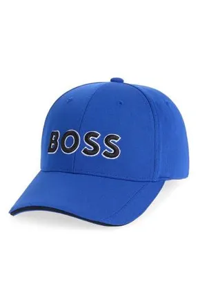 BOSS Logo Baseball Cap in Medium Blue at Nordstrom Rack
