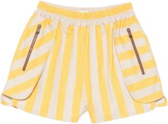 Fendi Short Shorts, female, Yellow, Size: 2XS Short Shorts