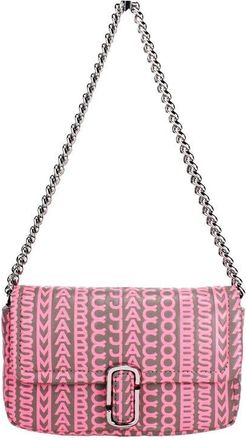 Marc Jacobs Monogram Pattern Shoulder Bag Pink