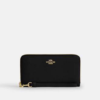 Coach Long Zip Around Wallet