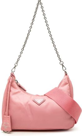 Prada Pre-owned Prada Saffiano Trimmed Tessuto Re Edition 2005 Satchel Unisex 0SN2T4ZRUI913EN2
