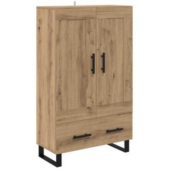 vidaXL Highboard Artisan Oak 69.5 x 31 x 115 cm Engineered Wood vidaXL