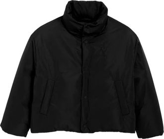 Ami Veste Taffetas Ami de Coeur - Heren - Winterjassen - Zwart - M - Jassen