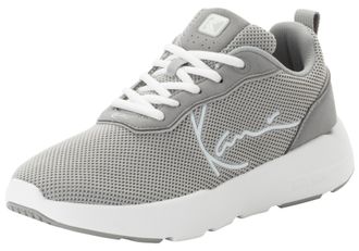 Karl Kani Sneaker KARL KANI SNUG RUNNER, Herren, Gr. 43, grau (leuchtendes grau, whi), Synthetik, Textil, Schuhe Sneaker