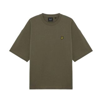 Lyle & Scott Hombre, Camisetas, Verde, Talla: XL