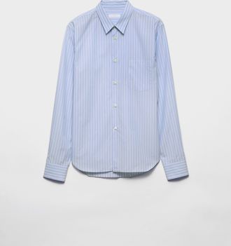 Prada Striped cotton shirt