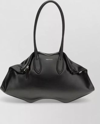 Alexander McQueen calf leather shoulder bag