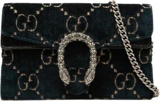 Gucci Pre-owned Dionysus Schoudertas - Dames - Vintage Schoudertas - Blauw - ONE Size - Leer - Vintage