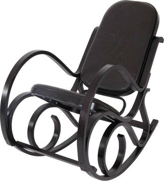 Hhg Mecedora M41, Sill&oacute;n Giratorio Sill&oacute;n Tv, Madera Maciza, Aspecto Nogal, Cuero Patchwork Marr&oacute;n