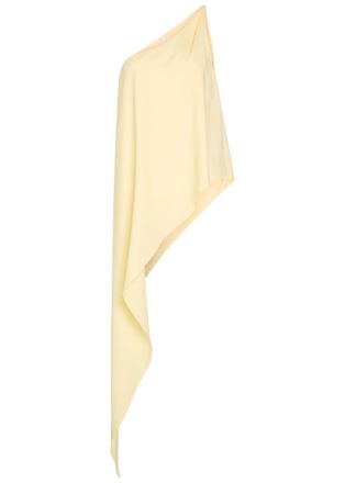 ARMARIUM Susanna Asymmetric Woven top - Yellow - 42 (UK10 / S)