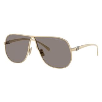 Miu Miu Sunglasses, unisex, Yellow, Size: 66 MM 0MU A56S