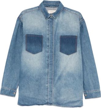 Triarchy Camicia con tasca - Blu