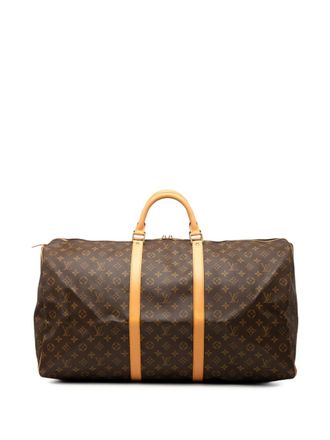 Louis Vuitton 1999 Monogram Keepall 60 travel bag - Marrone
