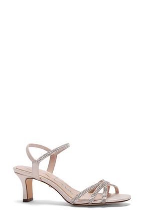 Nina Benarda Ankle Strap Sandal in Platino at Nordstrom, Size 6.5